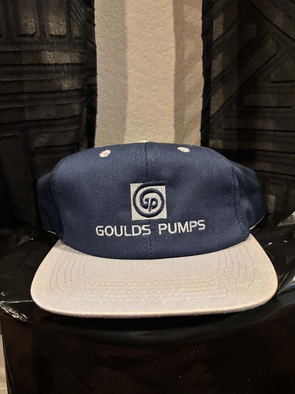 Vintage Goulds Pumps Two-Tone Snapback Trucker Hat